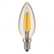 Лампа светодиодная филаментная Elektrostandard E14 6W 3300K прозрачная 4690389110757