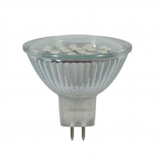 Лампа светодиодная (05860) Uniel GU5.3 2,4W 3000K прозрачная LED-MR16-SMD-2,4W/WW/GU5.3
