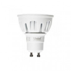 Лампа светодиодная (08144) Uniel GU10 6W 4500K JCDR матовая LED-JCDR-6W/NW/GU10/FR/38D ALM01WH