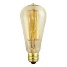 Лампа накаливания Vintage E27 60Вт 2700K 49502