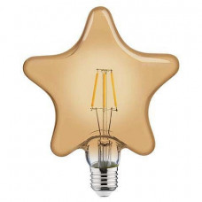 Лампа светодиодная Horoz Electric Rustic Star-6 E27 6Вт 2200K HRZ00002345