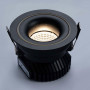 Встраиваемый светодиодный диммируемый светильник Italline IT02-008 Dim black